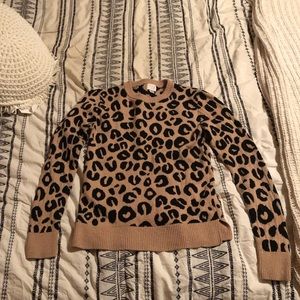 Leopard Print Sweater